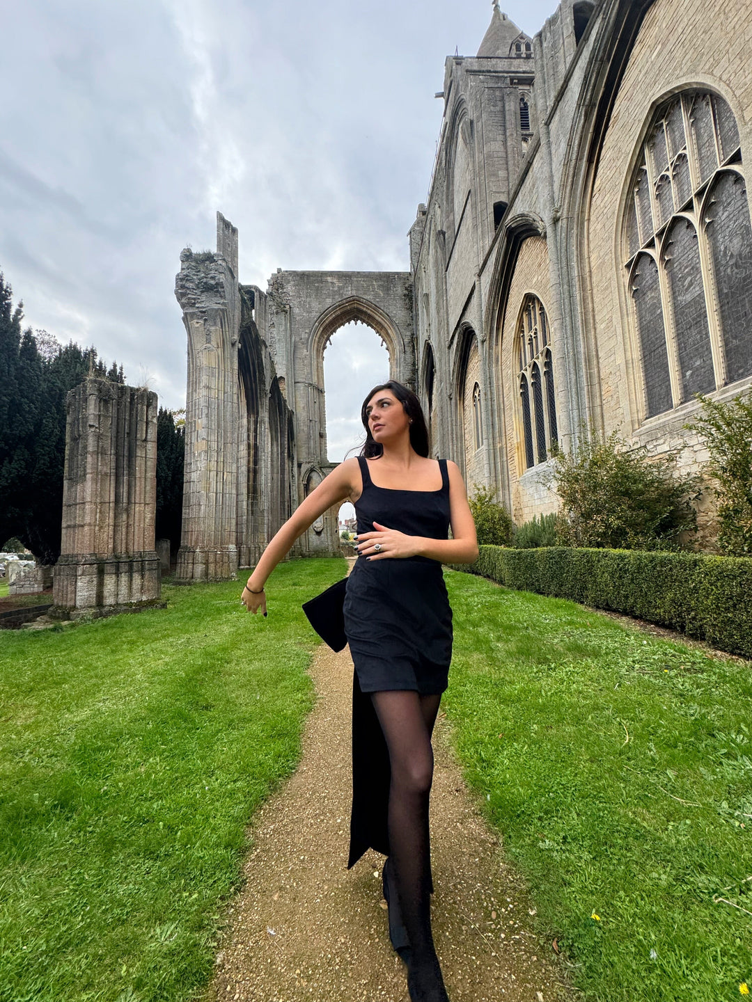 The little black bow dress Dress Hannah Sophia England 