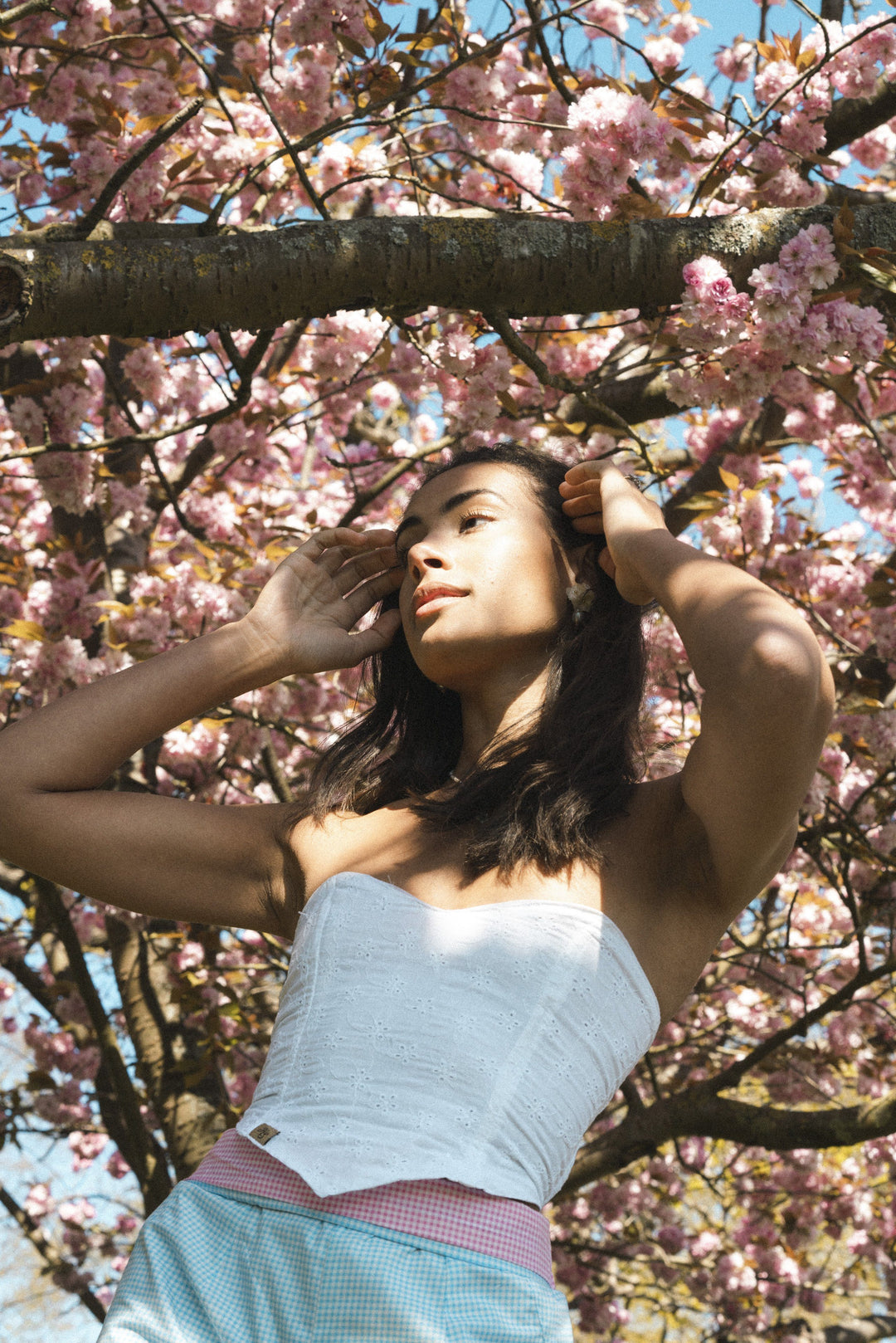 Corset with detachable sleeves Top Hannah Sophia England 