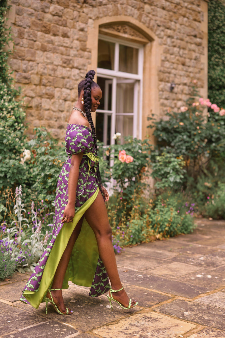 Deborah Ababio 2 piece reversible silk outfit - Limited Edition | Pre-order now Hannah Sophia England 