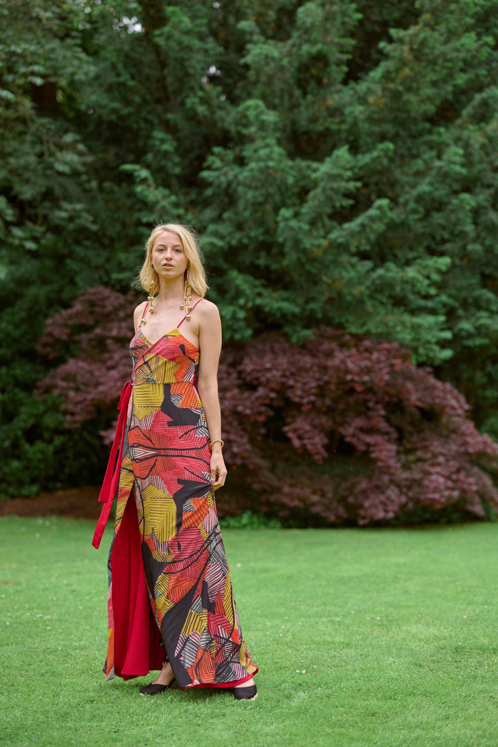 Isabel Getty Reversible Silk Dress - Limited Edition | Pre-order now Dress Hannah Sophia England 