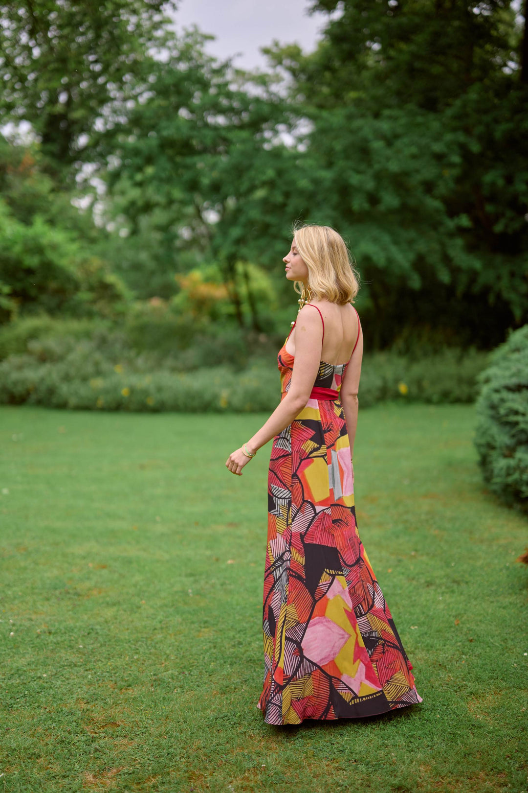 Isabel Getty Reversible Silk Dress - Limited Edition | Pre-order now Dress Hannah Sophia England 