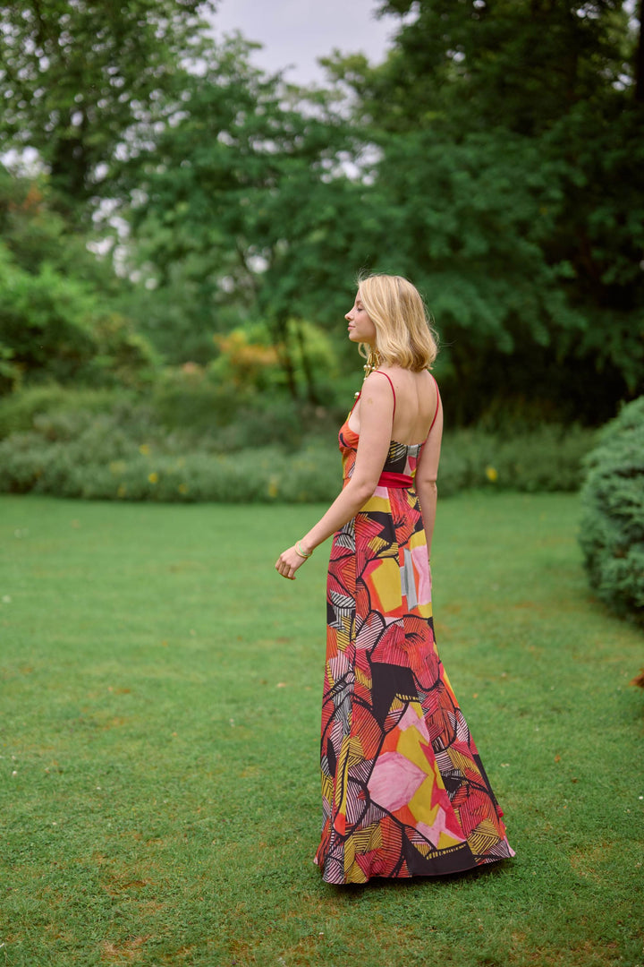 Isabel Getty Reversible Silk Dress - Limited Edition | Pre-order now Dress Hannah Sophia England 