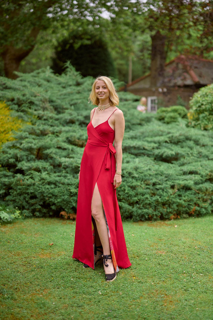 Isabel Getty Reversible Silk Dress - Limited Edition | Pre-order now Dress Hannah Sophia England 