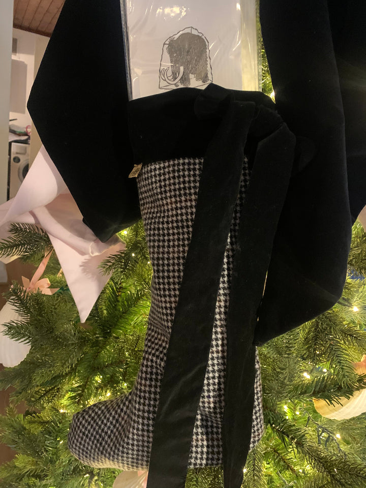 Reversible Christmas stocking Hannah Sophia England 