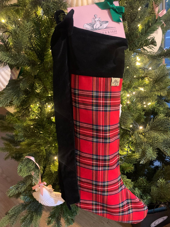 Reversible Christmas stocking Hannah Sophia England 