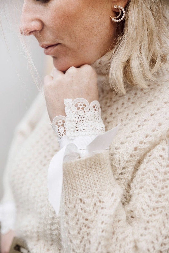 Set of Dainty Lace Cuffs Hannah Sophia England 