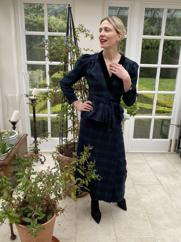 Tailored reversible Blouse Hannah Sophia England 