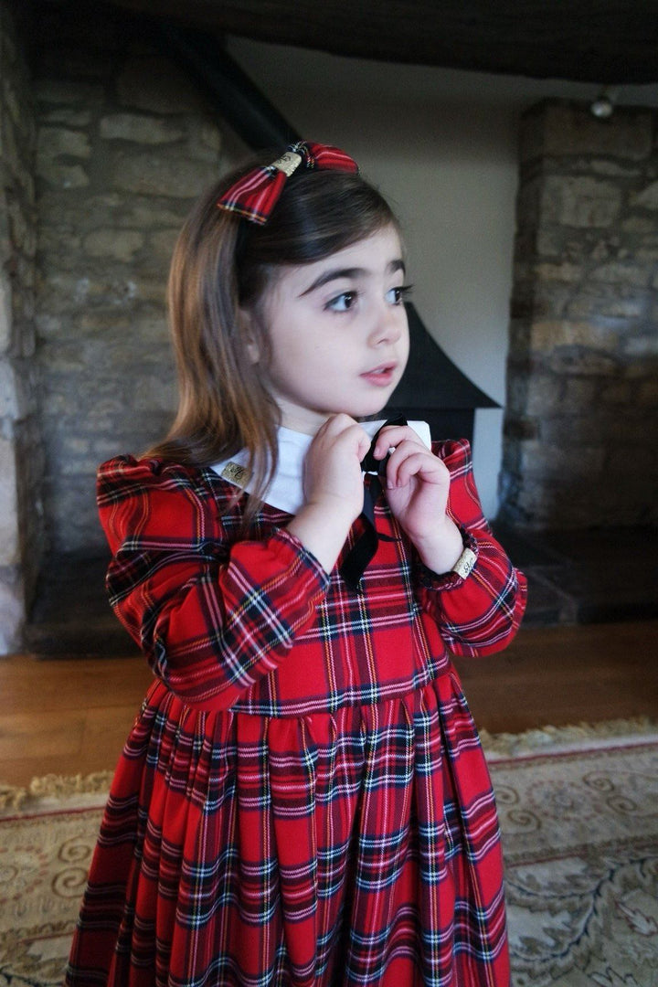 Tartan headband Hannah Sophia England 
