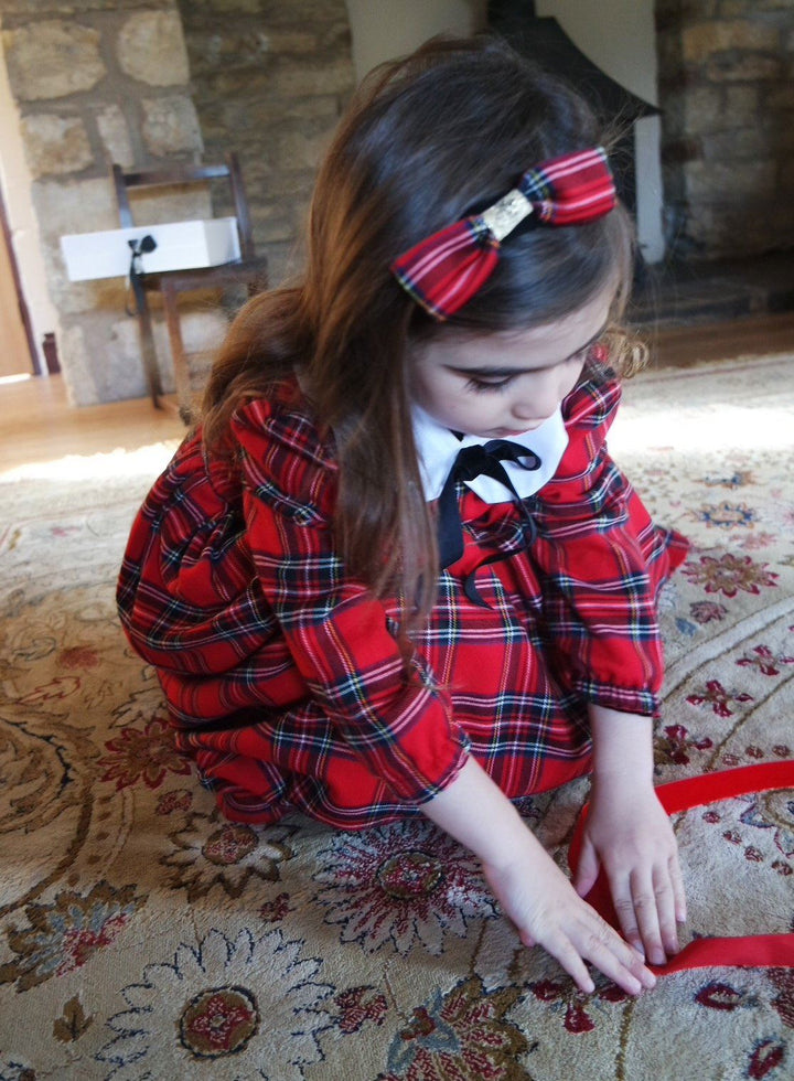 Tartan headband Hannah Sophia England 