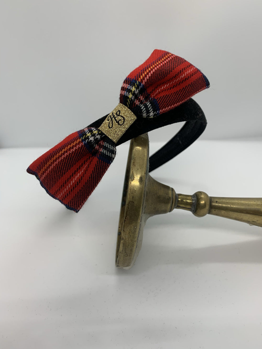 Tartan headband Hannah Sophia England 